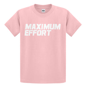 Youth Maximum Effort Kids T-shirt