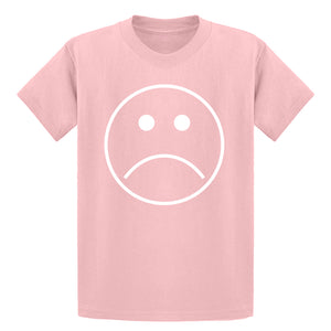 Youth Sad Face Kids T-shirt