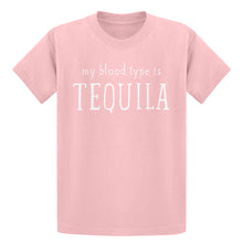 Youth My Blood Type is Tequila Kids T-shirt