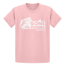 Youth Gone Fishin Kids T-shirt
