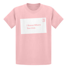 Youth I Know Where You Live Kids T-shirt