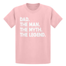 Youth Dad. The Man the Myth the Legend Kids T-shirt