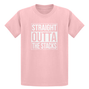 Youth Straight Outta the Stacks Kids T-shirt