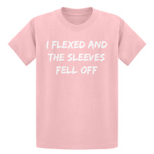Youth I Flexed and the Sleeves Fell Off Kids T-shirt
