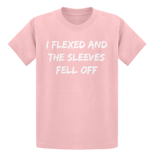 Youth I Flexed and the Sleeves Fell Off Kids T-shirt