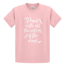 Youth Paint with all the Colors of the Wind Kids T-shirt
