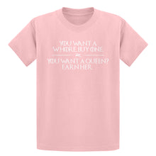 Youth You want a queen? Earn me. Kids T-shirt