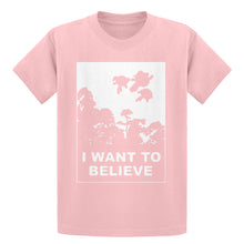 Youth I Want to Believe Super Girls Kids T-shirt