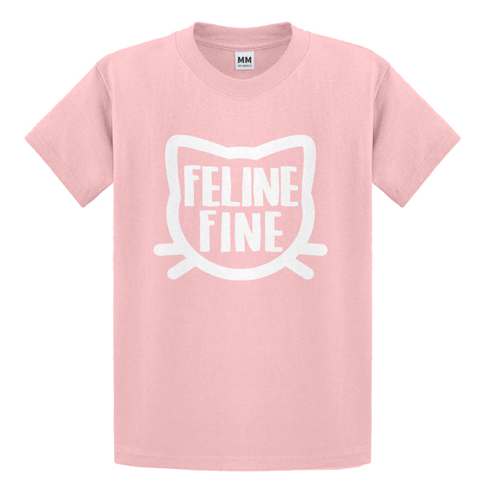 Youth Feline Fine Kids T-shirt