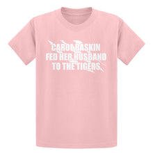 Youth Carole Baskin Fed Her Husband to the Tigers Kids T-shirt