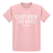 Youth Comey Knew Too Much Kids T-shirt