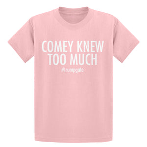 Youth Comey Knew Too Much Kids T-shirt