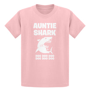 Youth Auntie Shark Kids T-shirt
