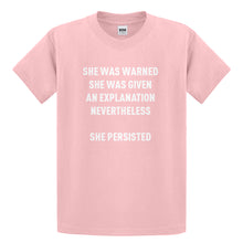 Youth She Persisted Venus Fist Kids T-shirt