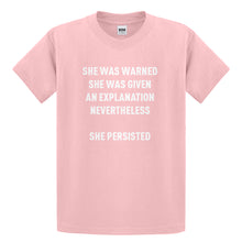 Youth She Persisted Venus Fist Kids T-shirt