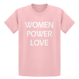 Youth Women Power Love  Kids T-shirt