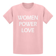 Youth Women Power Love  Kids T-shirt