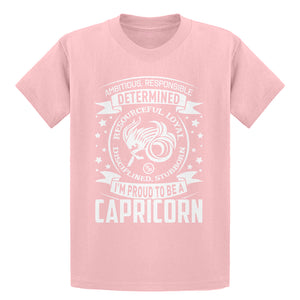 Youth Capricorn Zodiac Astrology Kids T-shirt
