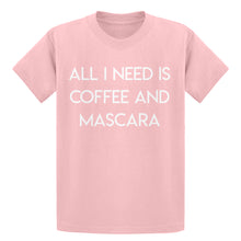 Youth All I need is Coffee and Mascara Kids T-shirt