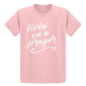 Youth Livin on a Prayer Kids T-shirt