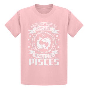 Youth Pisces Astrology Zodiac Sign Kids T-shirt