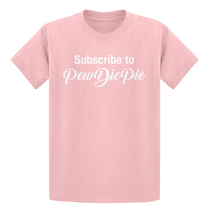 Youth Subscribe to PewDiePie Kids T-shirt