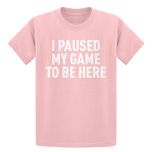 Youth I Paused My Game to Be Here Kids T-shirt
