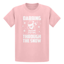 Youth Dabbing through the Snow Kids T-shirt