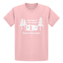 Youth What Happens in the Camper Kids T-shirt