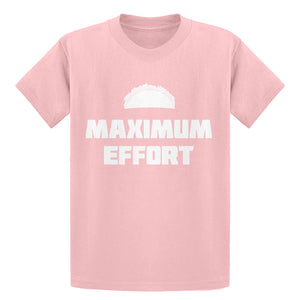 Youth Maximum Effort Taco Kids T-shirt