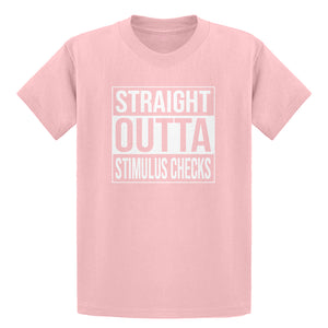 Youth Straight Outta Stimulus Checks Kids T-shirt