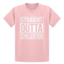 Youth Straight Outta Civilization Kids T-shirt