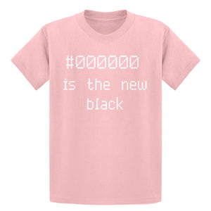 Youth 000000 is the new black Kids T-shirt