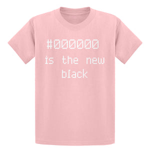 Youth 000000 is the new black Kids T-shirt