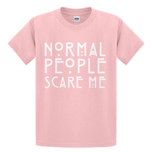 Youth Normal People Scare Me Kids T-shirt