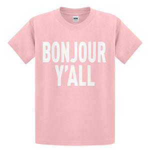 Youth Bonjour Yall Kids T-shirt