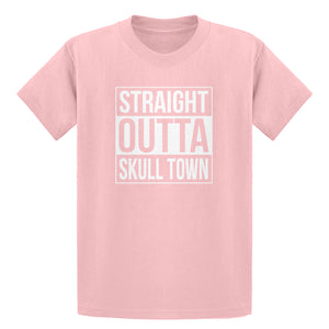 Youth Straight Outta Skull Town Kids T-shirt