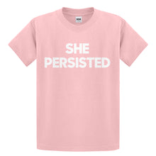 Youth She Persisted Kids T-shirt