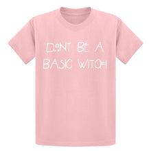 Youth Dont Be a Basic Witch Kids T-shirt