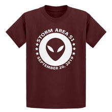 Youth Storming Area 51 Kids T-shirt