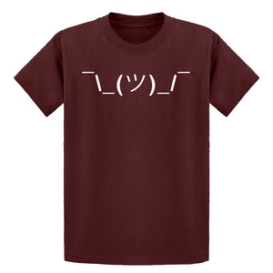 Youth ASCII Shrug Kids T-shirt