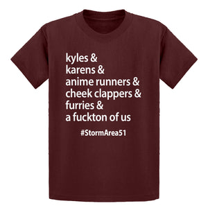 Youth Storm Area 51 Runner Kids T-shirt