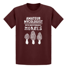 Youth Questionable Morels Kids T-shirt