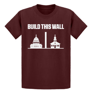 Youth Build This Wall Kids T-shirt