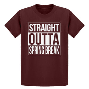 Youth Straight Outta Spring Break Kids T-shirt