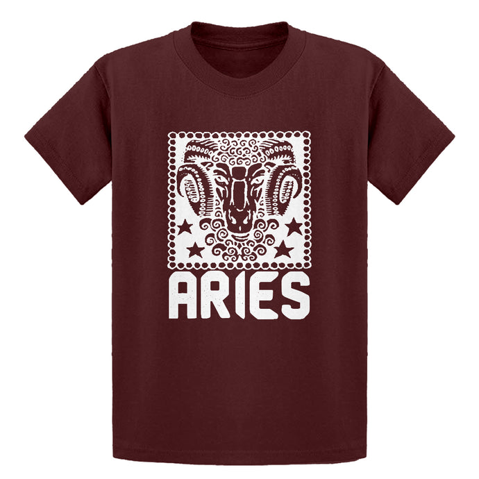 Youth Aries Zodiac Astrology Kids T-shirt