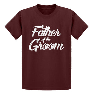 Youth Father of the Groom Kids T-shirt