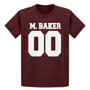 Youth M. BAKER 00 Kids T-shirt