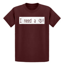 Youth I Need a Break Kids T-shirt