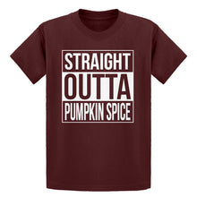 Youth Straight Outta Pumpkin Spice Kids T-shirt